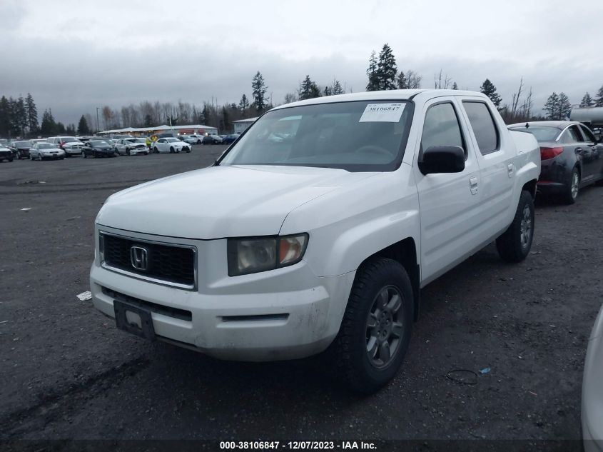 2007 Honda Ridgeline Rtx VIN: 2HJYK16387H500770 Lot: 38106847