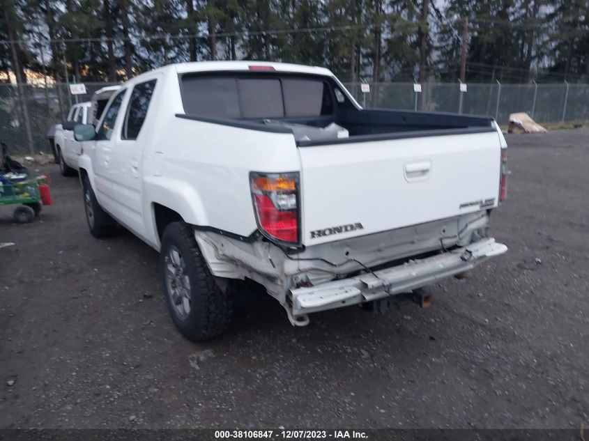 2007 Honda Ridgeline Rtx VIN: 2HJYK16387H500770 Lot: 38106847