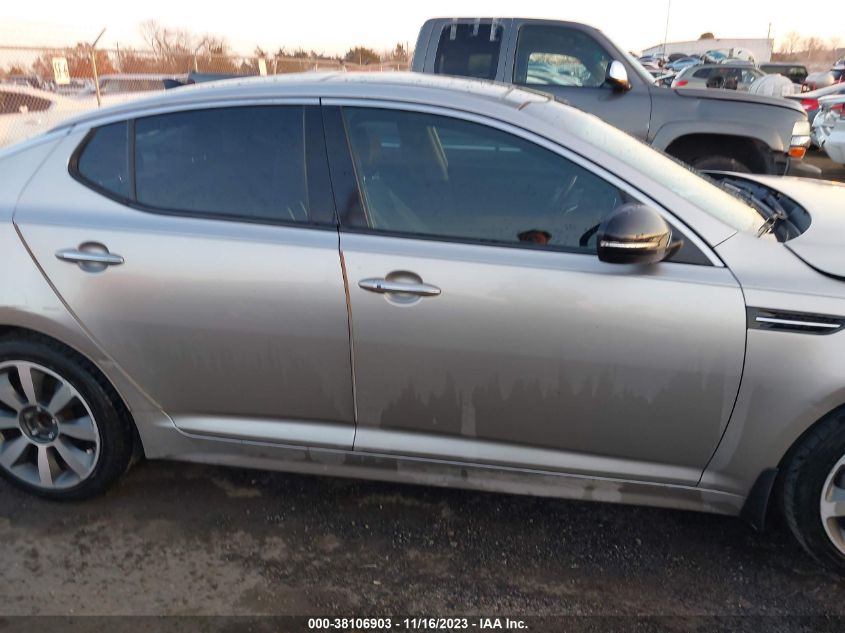 2012 Kia Optima Sx VIN: 5XXGR4A67CG081113 Lot: 38106903