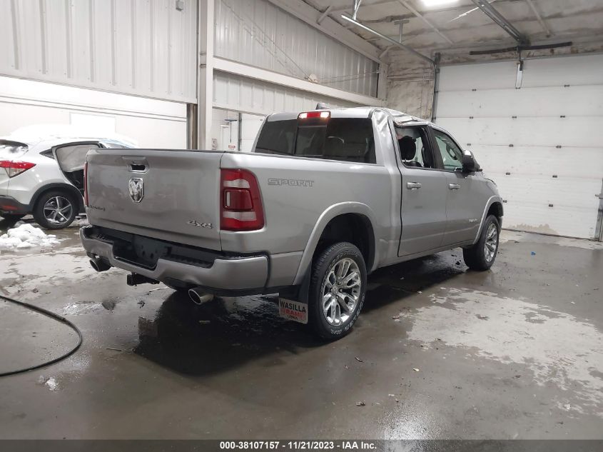 2022 Ram 1500 Laramie 4X4 5'7" Box VIN: 1C6SRFJT3NN235519 Lot: 38107157