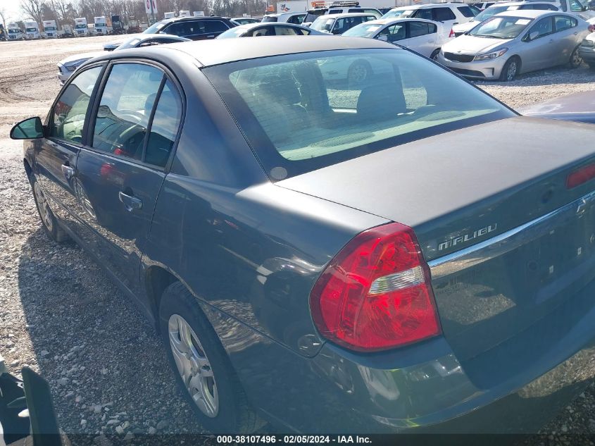 2007 Chevrolet Malibu Ls VIN: 1G1ZS58F17F124415 Lot: 38107496