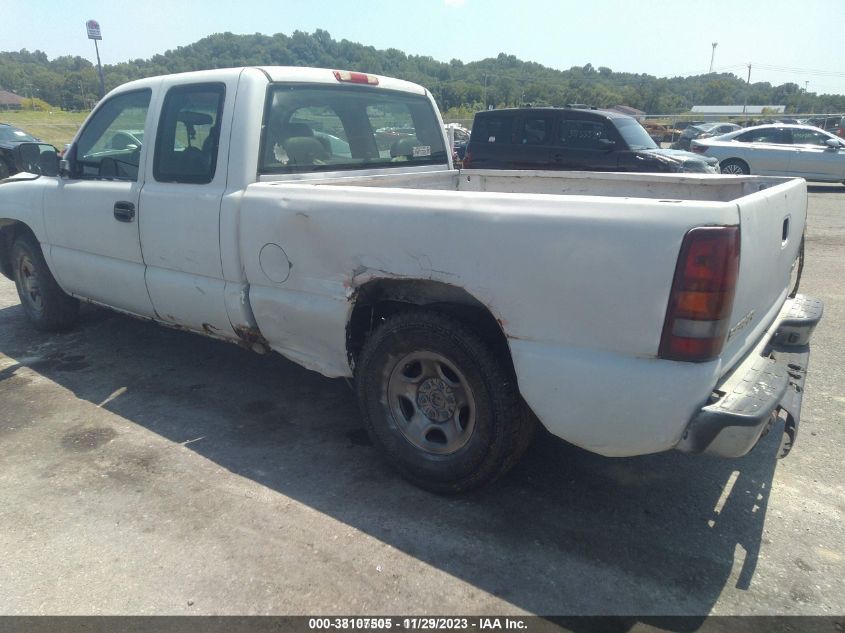 2003 GMC Sierra 1500 Work Truck VIN: 2GTEC19X331241675 Lot: 38107505