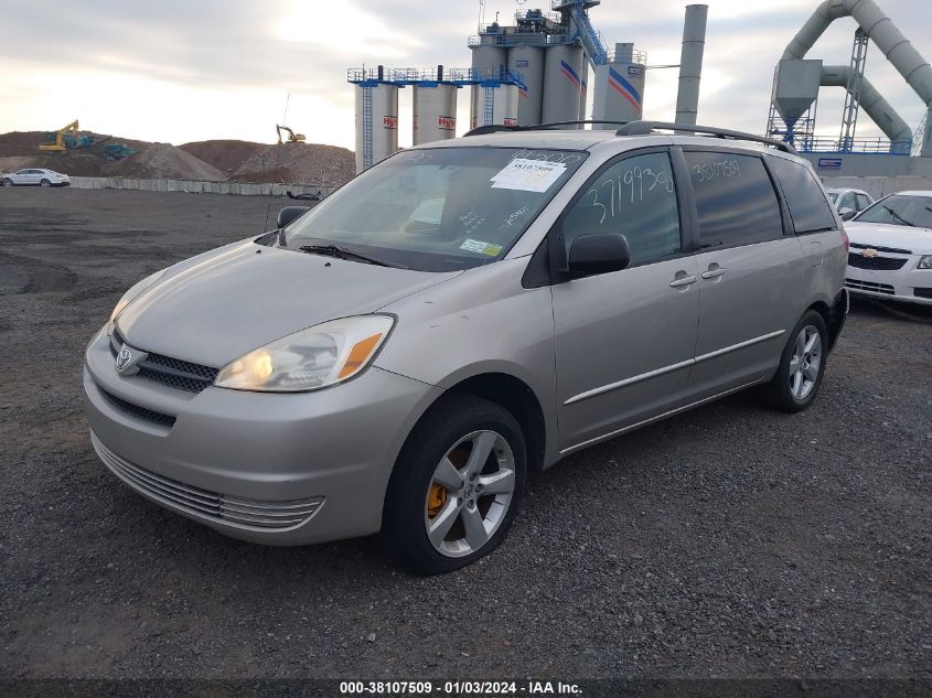 2004 Toyota Sienna Le VIN: 5TDBA23C04S018153 Lot: 38107509