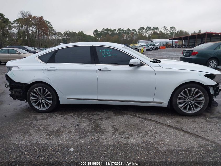 2016 Hyundai Genesis 3.8 VIN: KMHGN4JE7GU128185 Lot: 38108034