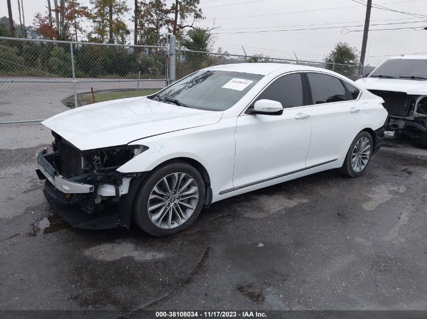 2016 Hyundai Genesis 3.8 VIN: KMHGN4JE7GU128185 Lot: 38108034