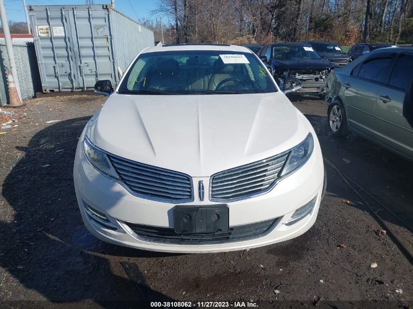 2015 Lincoln Mkz Hybrid VIN: 3LN6L2LU2FR622079 Lot: 38108062