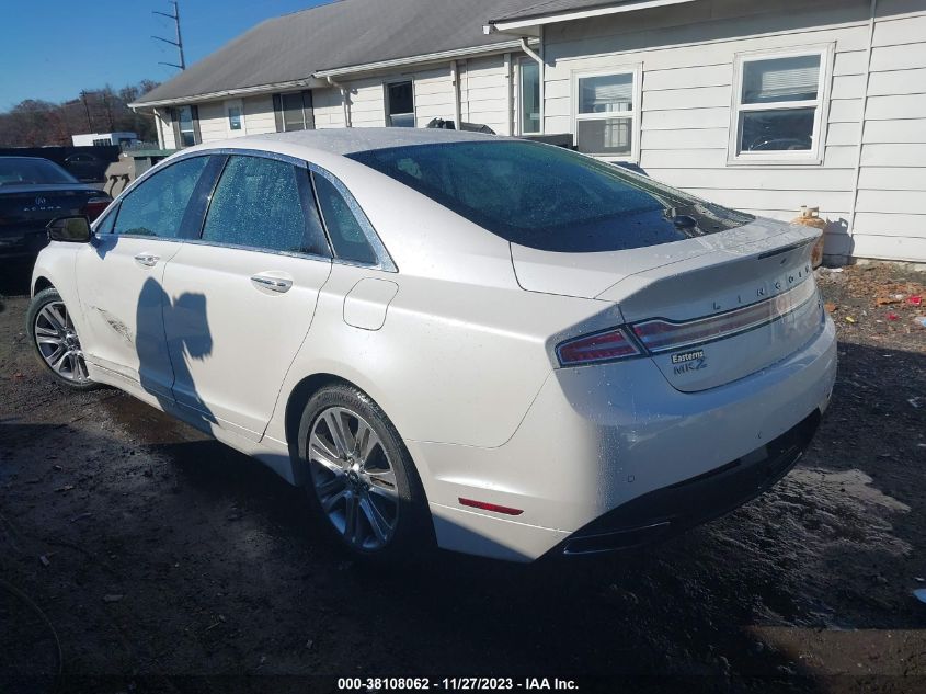 2015 Lincoln Mkz Hybrid VIN: 3LN6L2LU2FR622079 Lot: 38108062