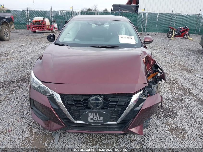 2021 Nissan Sentra Sv Xtronic Cvt VIN: 3N1AB8CV3MY329696 Lot: 38108576