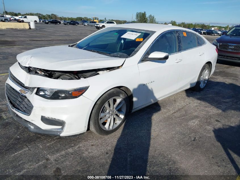 2016 Chevrolet Malibu 1Lt VIN: 1G1ZE5STXGF216595 Lot: 38108708