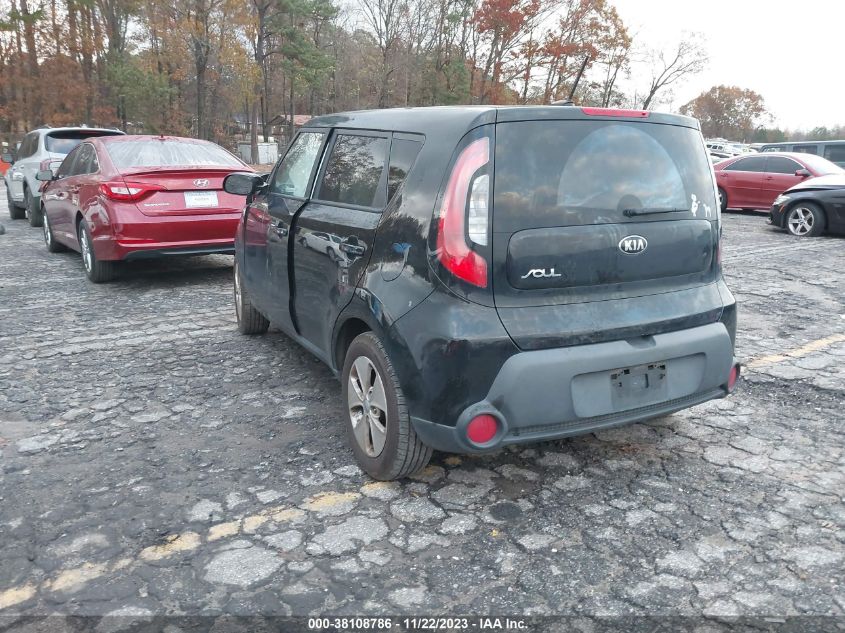 2016 Kia Soul VIN: KNDJN2A24G7841208 Lot: 39125376