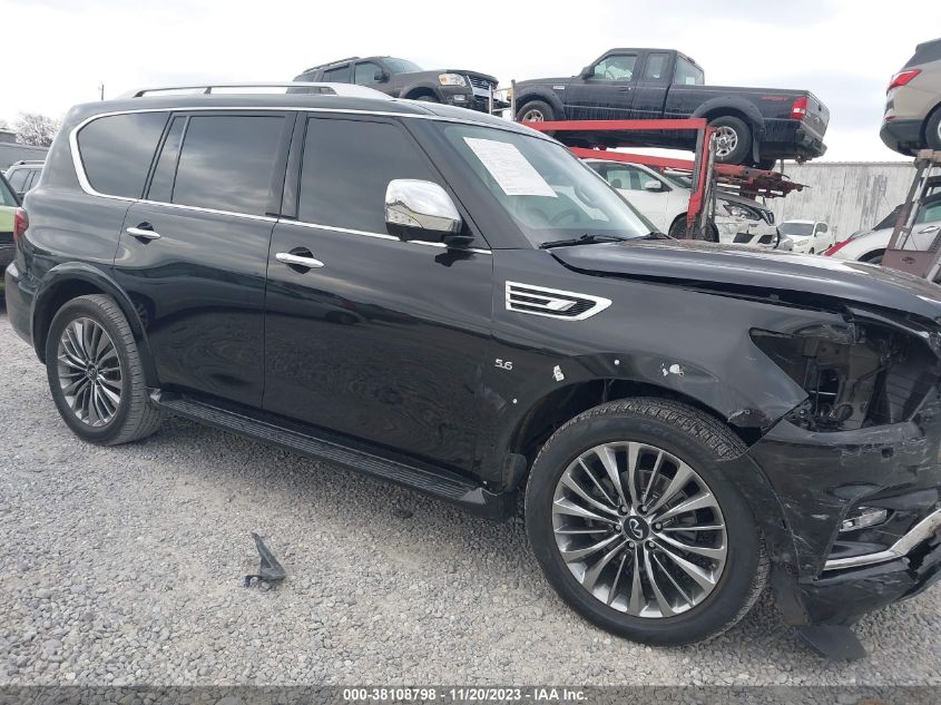 2019 Infiniti Qx80 Luxe VIN: JN8AZ2ND8K9850611 Lot: 38108798