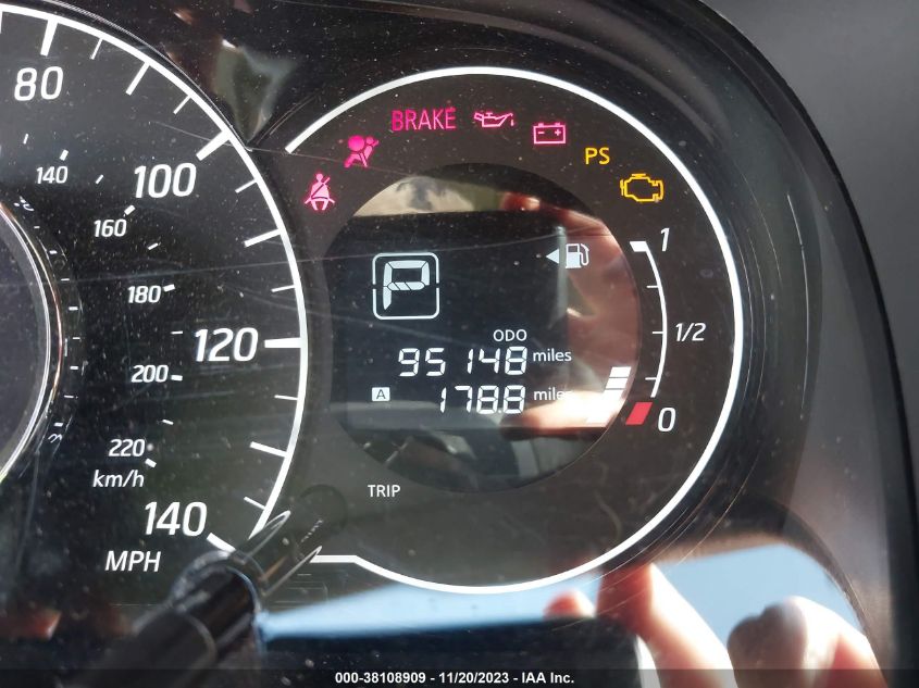 2018 Nissan Versa Note Sv VIN: 3N1CE2CP2JL357044 Lot: 38108909