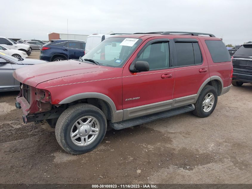 2002 Ford Explorer Xlt VIN: 1FMZU63E82ZB64578 Lot: 38108923