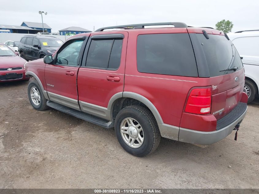 2002 Ford Explorer Xlt VIN: 1FMZU63E82ZB64578 Lot: 38108923