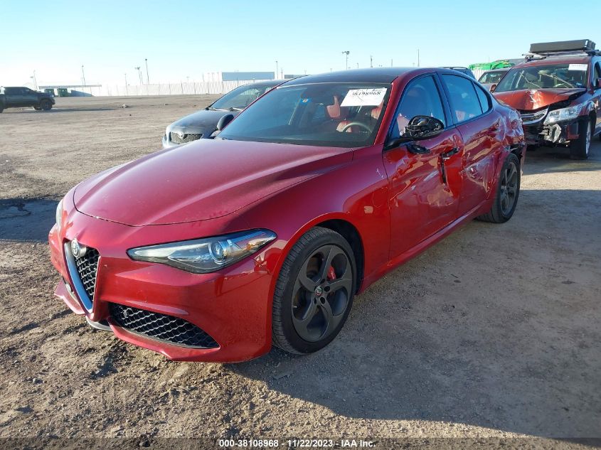 2017 Alfa Romeo Giulia Ti Awd VIN: ZARFAEEN7H7562155 Lot: 38108968