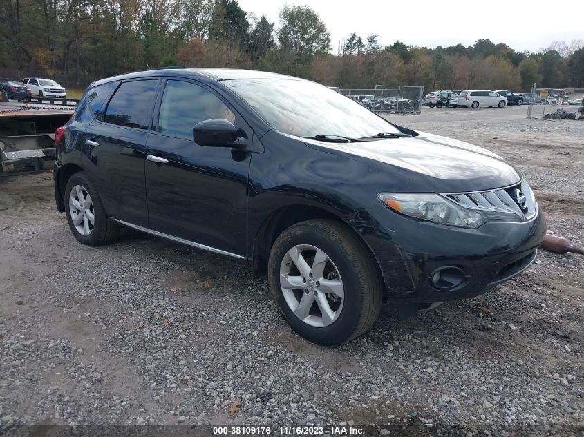 2010 Nissan Murano S VIN: JN8AZ1MU4AW003161 Lot: 38109176