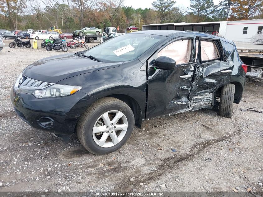 2010 Nissan Murano S VIN: JN8AZ1MU4AW003161 Lot: 38109176