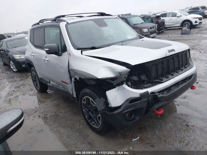 2017 Jeep Renegade Trailhawk 4X4 VIN: ZACCJBCB5HPE92310 Lot: 38109198