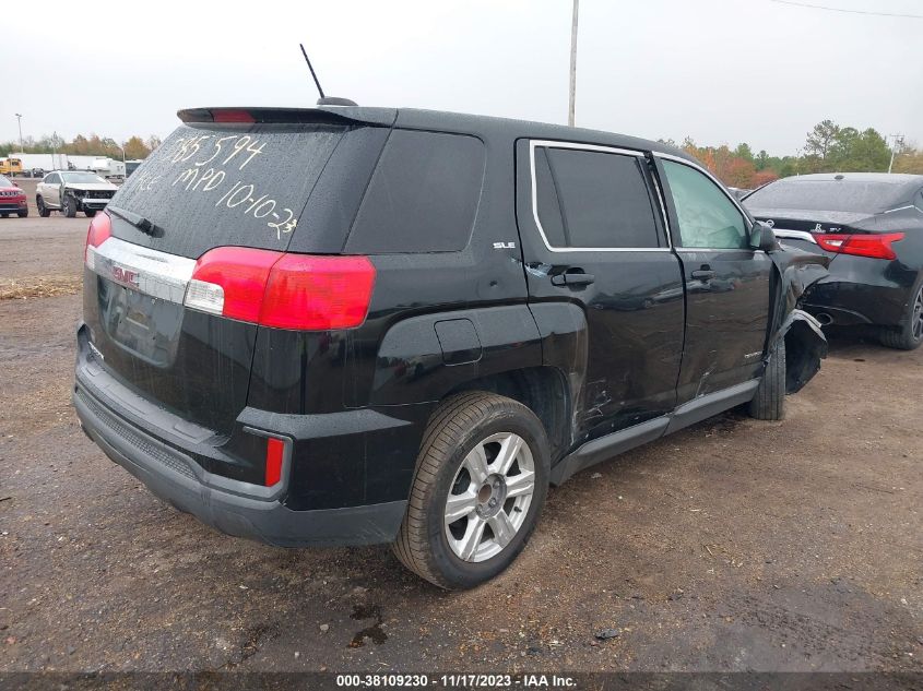 2016 GMC Terrain Sle-1 VIN: 2GKALMEK4G6285594 Lot: 38109230