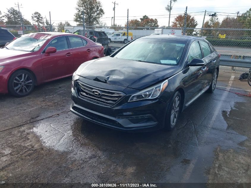 2016 Hyundai Sonata Limited VIN: 5NPE34AF7GH321151 Lot: 38109826