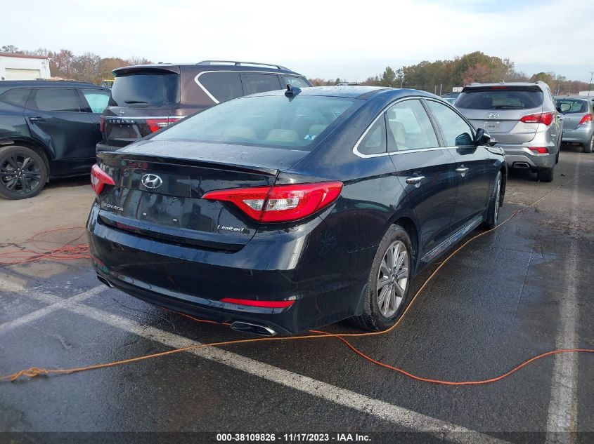 2016 Hyundai Sonata Limited VIN: 5NPE34AF7GH321151 Lot: 38109826