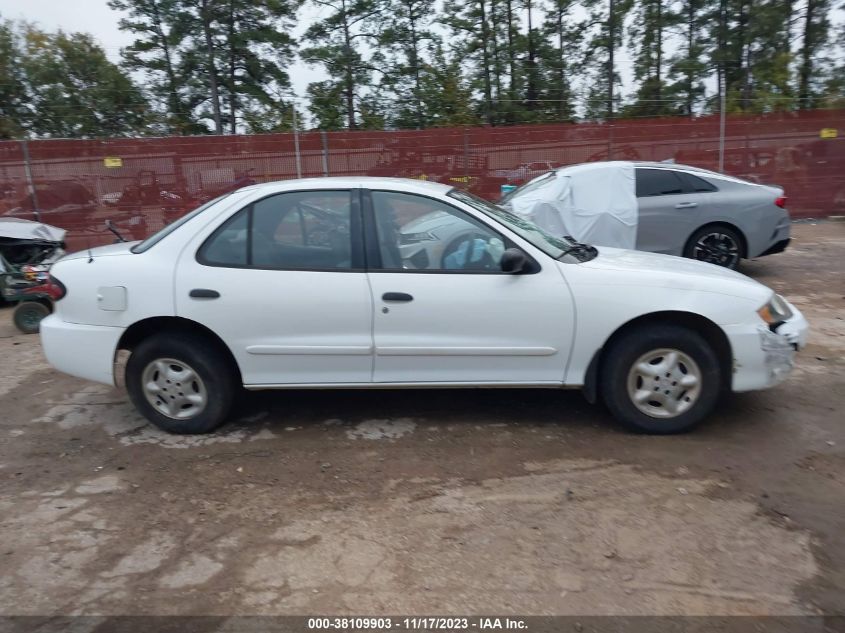 2004 Chevrolet Cavalier Base VIN: 1G1JC52F347331204 Lot: 38109903