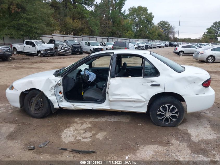 2004 Chevrolet Cavalier Base VIN: 1G1JC52F347331204 Lot: 38109903