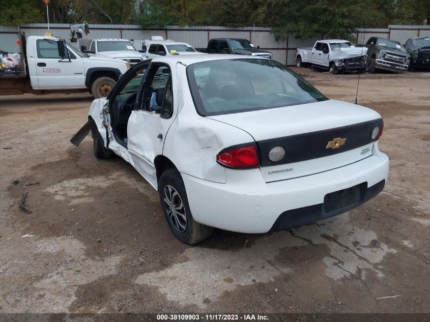 2004 Chevrolet Cavalier Base VIN: 1G1JC52F347331204 Lot: 38109903