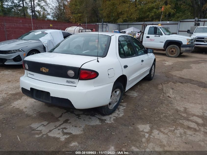 2004 Chevrolet Cavalier Base VIN: 1G1JC52F347331204 Lot: 38109903