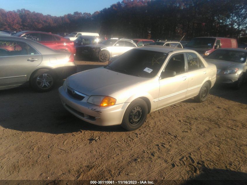 2000 Mazda Protege Dx/Lx VIN: JM1BJ2222Y0266941 Lot: 38110061