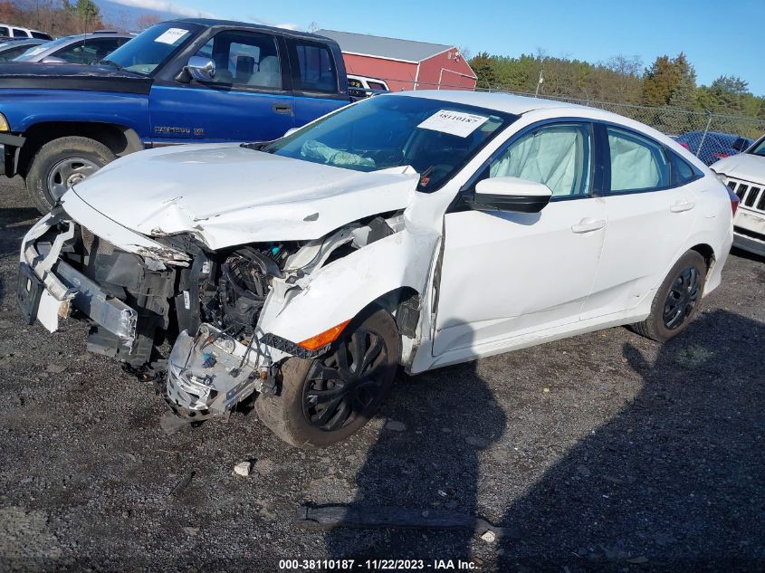 2016 Honda Civic Lx VIN: 19XFC2F60GE048852 Lot: 38110187