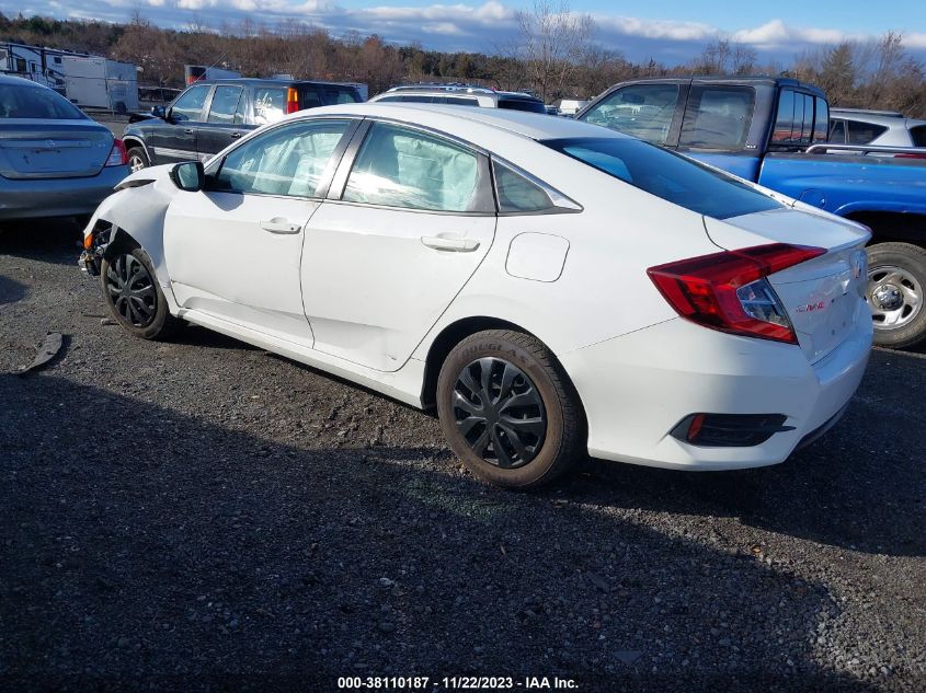 2016 Honda Civic Lx VIN: 19XFC2F60GE048852 Lot: 38110187