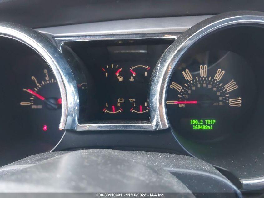 2008 Ford Mustang V6 Deluxe/V6 Premium VIN: 1ZVHT80N085180905 Lot: 38110331