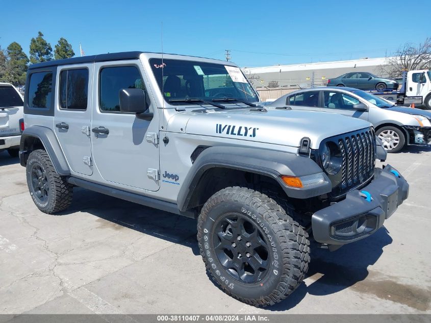 2023 Jeep Wrangler 4Xe VIN: 1C4JJXN60PW628428 Lot: 38110407