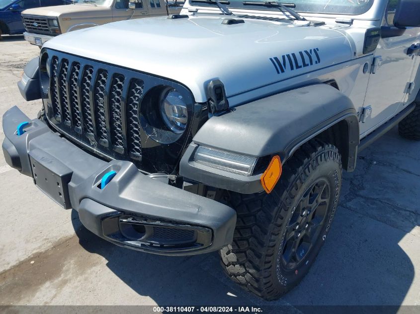 2023 Jeep Wrangler 4Xe VIN: 1C4JJXN60PW628428 Lot: 38110407