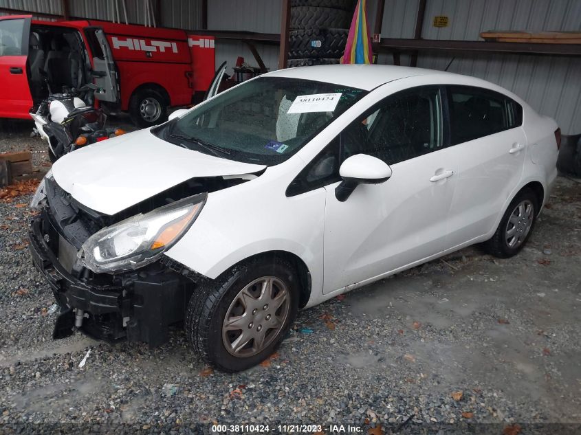 VIN KNADM4A36G6692436 2016 KIA RIO no.2