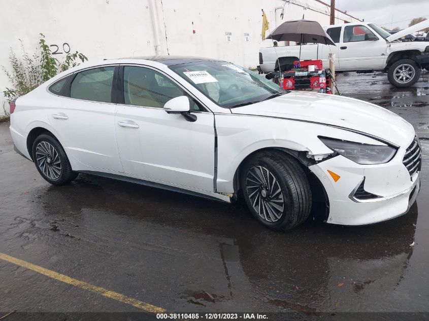 2022 Hyundai Sonata Hybrid Limited VIN: KMHL54JJ3NA045847 Lot: 38110485