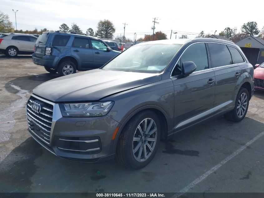 2019 Audi Q7 55 Premium/55 Se Premium VIN: WA1LAAF71KD001586 Lot: 38110645