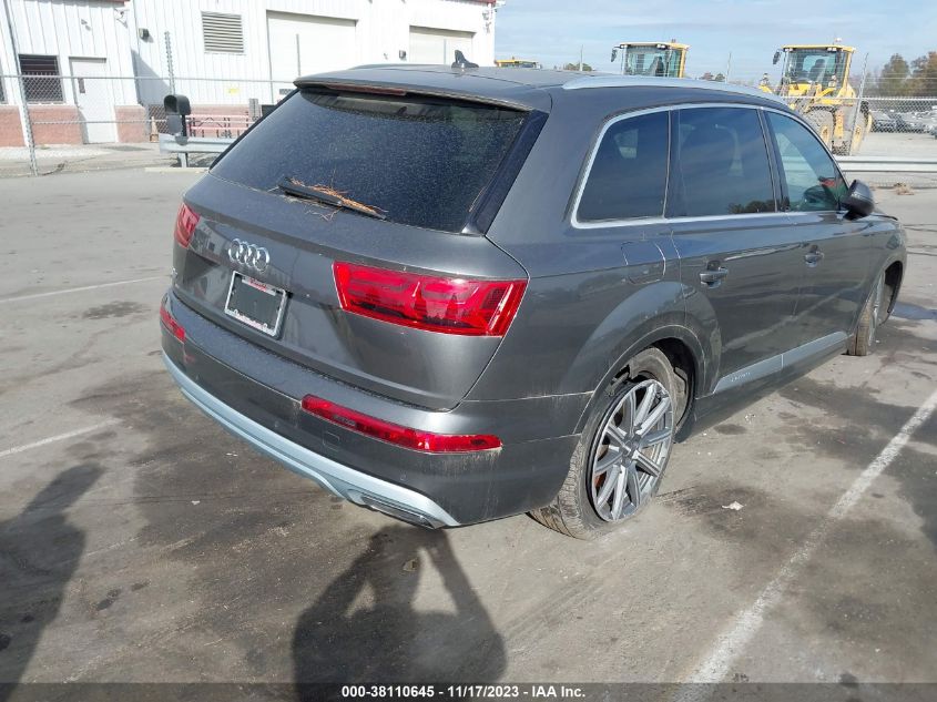 2019 Audi Q7 55 Premium/55 Se Premium VIN: WA1LAAF71KD001586 Lot: 38110645