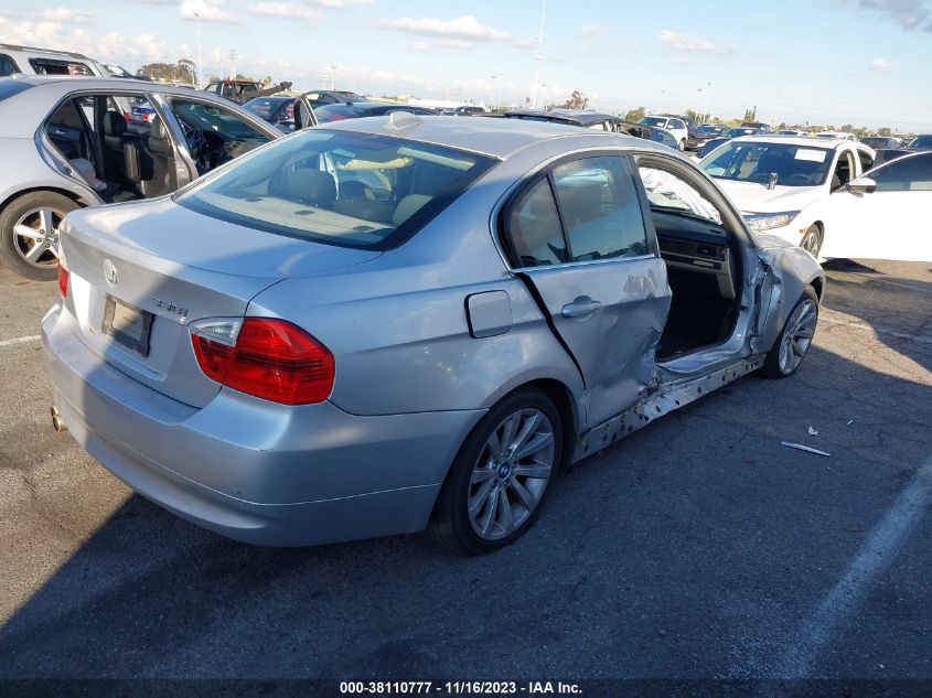 2006 BMW 330I VIN: WBAVB33506KR74466 Lot: 38110777