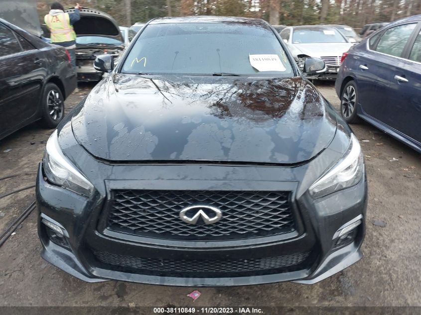 2018 Infiniti Q50 3.0T Sport VIN: JN1EV7ARXJM438311 Lot: 38110849