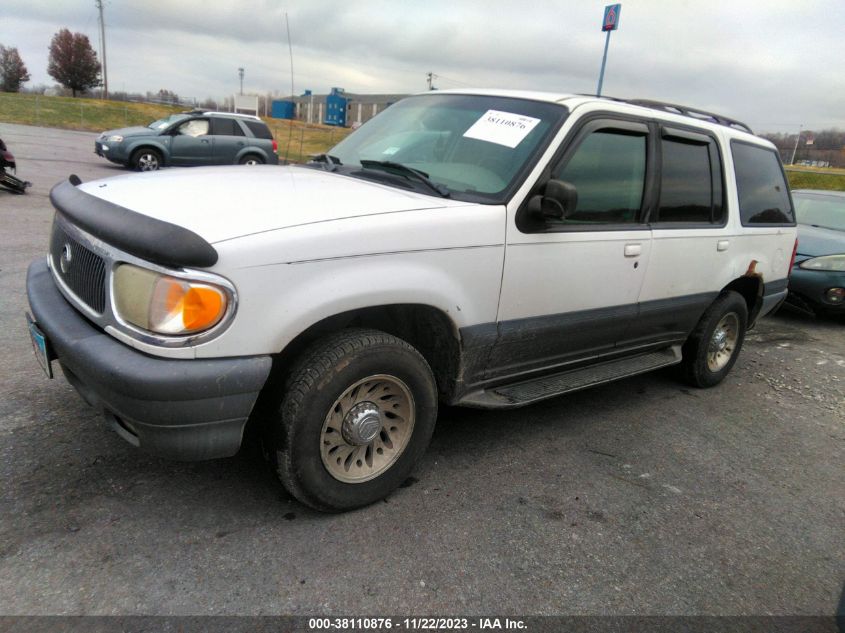 1998 Mercury Mountaineer VIN: 4M2ZU54E9WUJ45144 Lot: 38110876