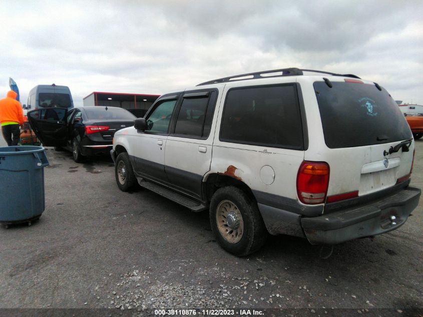 1998 Mercury Mountaineer VIN: 4M2ZU54E9WUJ45144 Lot: 38110876