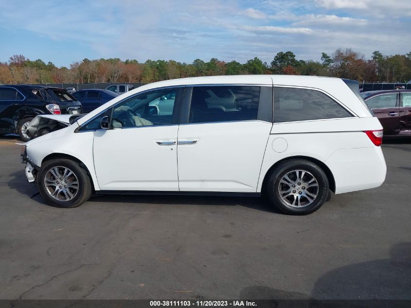 2013 Honda Odyssey Ex-L VIN: 4T4BF3EK8BR094550 Lot: 38111103