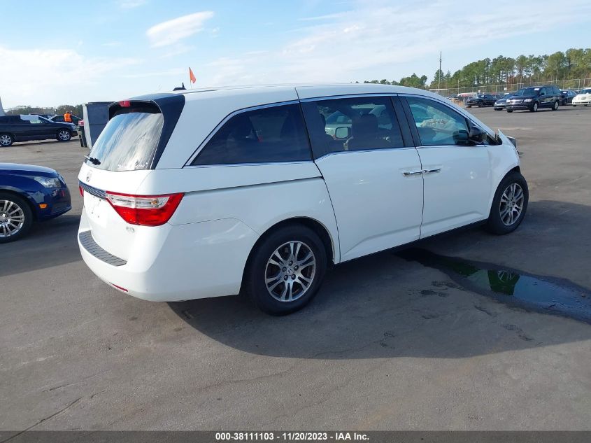 2013 Honda Odyssey Ex-L VIN: 4T4BF3EK8BR094550 Lot: 38111103