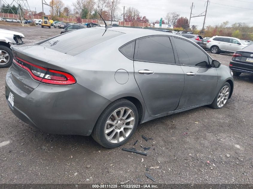 2013 Dodge Dart Limited/Gt VIN: 1C3CDFCA7DD682113 Lot: 39773476