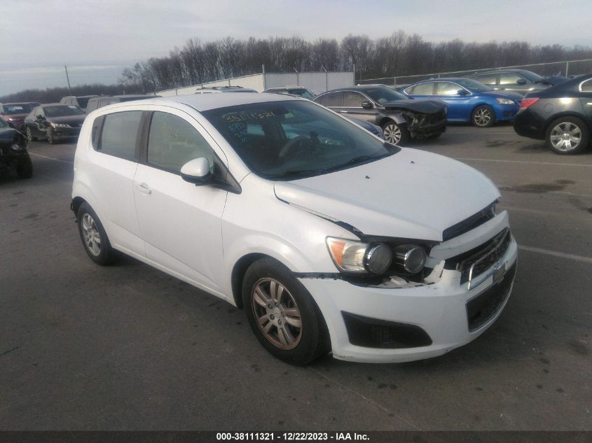 2012 Chevrolet Sonic 2Ls VIN: 1G1JA6SH7C4141242 Lot: 38111321