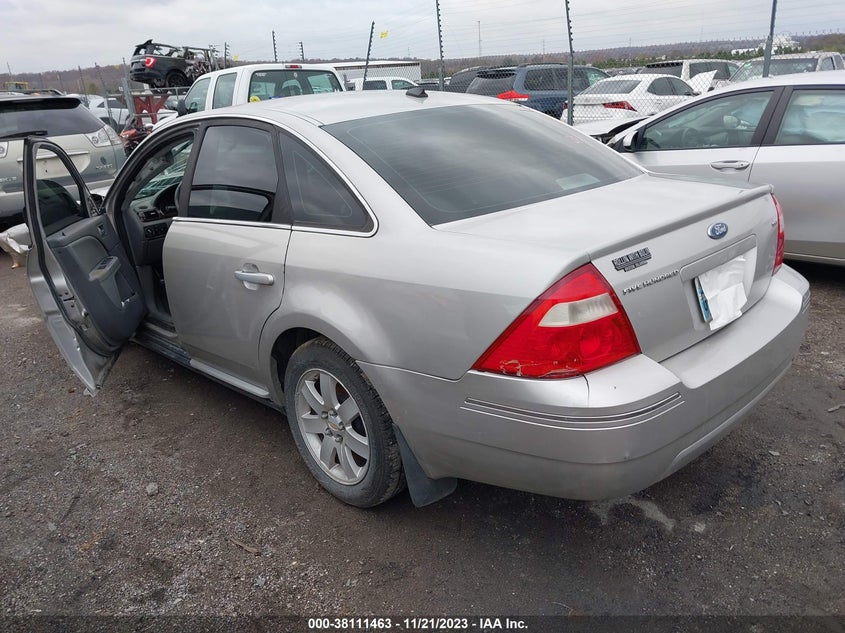 2007 Ford Five Hundred Sel VIN: 1FAHP241X7G161699 Lot: 38111463