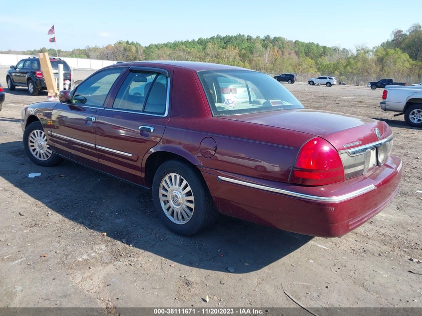 2006 Mercury Grand Marquis Ls VIN: 2MEFM75V06X629231 Lot: 38111671