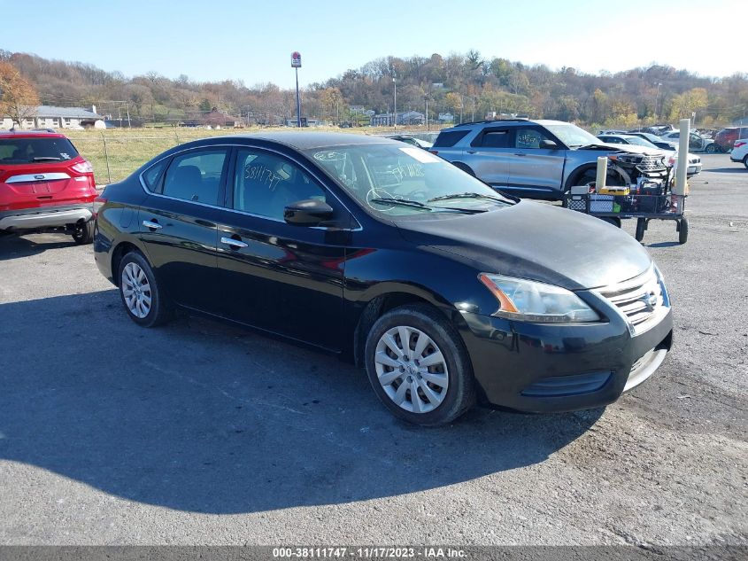 2015 Nissan Sentra Fe+ S/S/Sv/Sr/Sl VIN: 3N1AB7AP5FL660486 Lot: 38111747